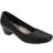 Boulevard Womens/Ladies Low Heel Plain Court Shoes (8 UK) (Black)