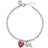 Radley Love Letters Bracelet - Silver/Red