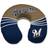 Pegasus Sports LLC Milwaukee Brewers Wave Memory Foam Travel Pillow