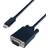 Connekt Gear USB C-VGA 3.1 2m