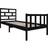 vidaXL Bed Frame Solid Pine 69.5cm 75x190cm