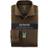 Olymp Luxor 24/Seven Modern Fit, Business Shirt - Kent, Brown