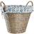 Dkd Home Decor Polyester wicker (44 x 44 x 42 cm) Basket