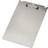 Tarifold Aluminium clipboard, with suspension hole, for A4, LxW 350 x 240 mm