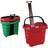 VFM Giant Shopping Basket/Trolley Red SBY20753