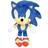 JAKKS Pacific Sonic The Hedgehog Plush 9-Inch Modern Sonic Collectible Toy