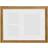 Premier Housewares Walnut Wood 3 Photo Collage Photo Frame