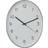 Premier Housewares Elko Oval Wall with Dark Grey Finish Wall Clock