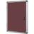 Bi-Office Enclore Lockable Board Red Fe