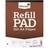 Silvine A4RPF Refill Pad A4 4-Hole Hd/B Feint Ruled (Pack-6)