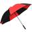 Precision Fiberglass Golf Umbrella (black/Red, 30"