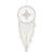 Dkd Home Decor Dream Catcher Feathers Cotton White Rattan Boho (52 x 1 x 145 cm) (1) Decorative Item