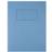 Silvine 9x7 Exercise Book 7mm Square Blue PK10
