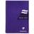 Clairefontaine Europa Notebook 180 Pages A5 Purple (5 Pack)