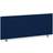 Straight desktop fabric screen 1000mm x 400mm blue