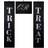 Northlight 3-pack Trick or Treat Outdoor Halloween Banner Set, Black