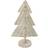 Ivyline Rattan H80cm White Christmas Tree