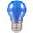 Crompton LED Filament Harlequin Round BC B22 4W Blue