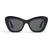 Dior Unisex Cat Eye Sunglasses, 52mm Black/Gray