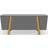 Alphason Florence 1200 Stand Oak, Silver/Grey,Brown TV Bench