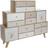 Dkd Home Decor Paulownia Chest of Drawer 120x110cm