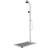 vidaXL Garden Shower Grey