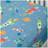 Bedlam Supersonic Glow In The Dark Fitted Sheet Toddler