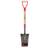 Truper Tough Garden Drain Spade Steel Blade Square