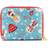 Loungefly Disney Seasonal Snowman Minnie Mickey Aop Zip Around Wallet