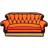 Loungefly Friends Central Perk Couch Zip-Around Wallet