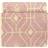 Furn. Bee Deco Geometric Bath Blush Bath Towel