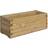 Bosmere Rowlinson Rectangular Patio Planter 370 400mm Natural Timber