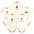 Touched By Nature Baby Organic Cotton Bodysuits 5-pack - Corn