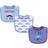 Luvable Friends Drooler Bibs, 3-Pack, One Size Boy Daddy ONE SIZE