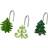 Avanti Linens Christmas Trees Shower