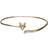 Gemondo Fox Bangle - Gold/Transparent/Red