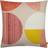 furn. Nomello Recycled Cushion Complete Decoration Pillows Yellow, White, Pink