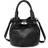 Old Trend Pumpkin Bucket Bag - Black