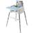Beaba Cube Multi-functional Highchair White and Turquoise