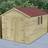 Forest Garden Timberdale 12 Apex Double Door Shed (Building Area )