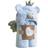 Clair De Lune Little Bear Hooded Blanket-Blue (NEW)