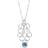 Morellato Essenza Necklace - Silver/Blue/Transparent