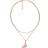 Emporio Armani Pendant Necklace - Rose Gold/Transparent