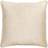 Freemans Cream Enhanced Vogue Embossed Textured Cushion Cover White