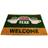 Pyramid Friends Central Perk Doormat Green cm