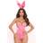 Hot Rabbit 2 Piece Costume Set Pink
