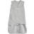 HALO Sleep SleepSack Swaddle 1.5 Tog, 100% Cotton, Heather Grey (0-3m)