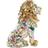 Dkd Home Decor Golden Lion Resin Multicolour Modern Figurine