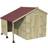 Forest Garden Timberdale 6 Double Door Apex Shed Log Store (Building Area )