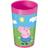 Peppa Pig Childrens Kids Plastic Tumbler Cup Pink Water Drink Parties Gift